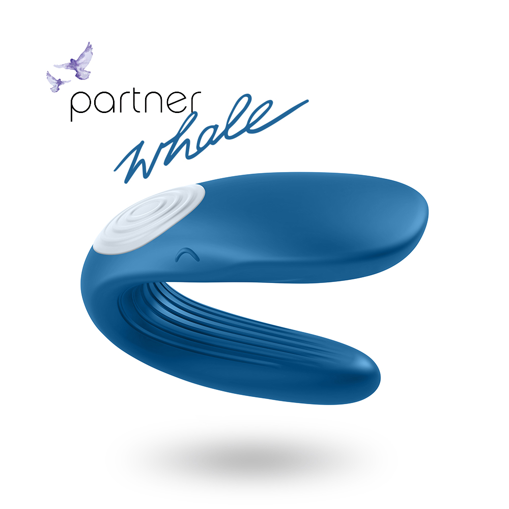 새티스파이어 파트너 partner whale 청록 | Satisfyer