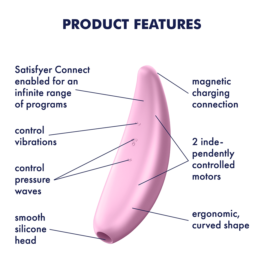 새티스파이어 커비3+ 핑크 Curvy | Satisfyer